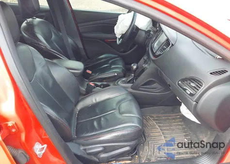 2016 Dodge Dart Gt z USA, uszkodzony, nr VIN 1C3CDFEB2GD749940